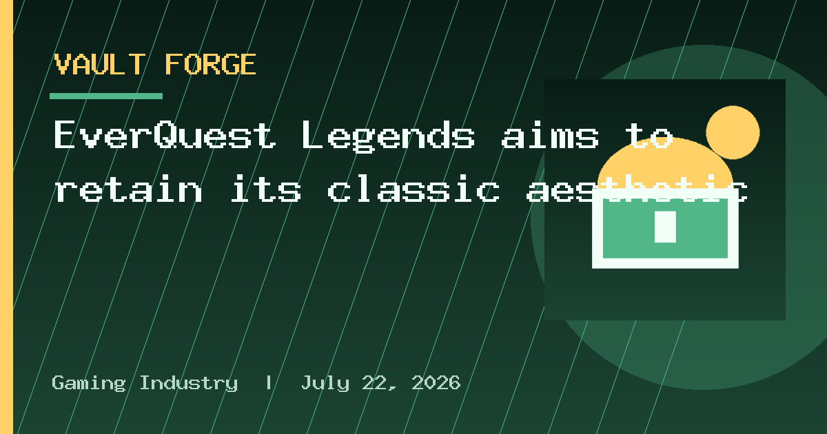 EverQuest Legends aims to retain its classic aesthetic