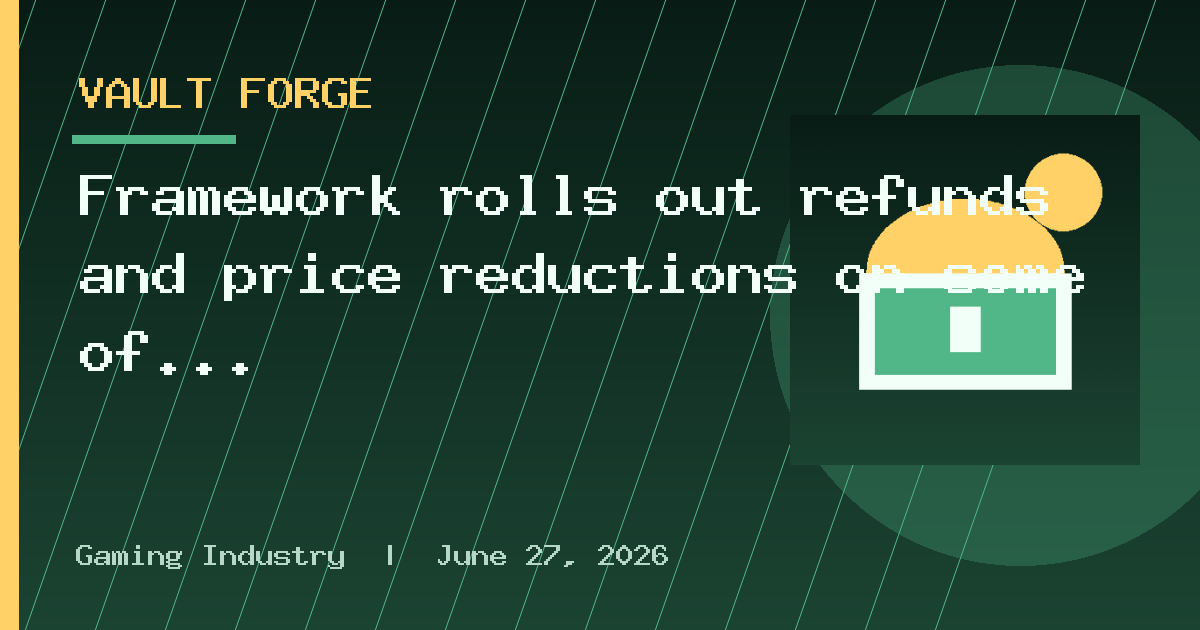 Framework rolls out refunds and price reductions on some of its laptops