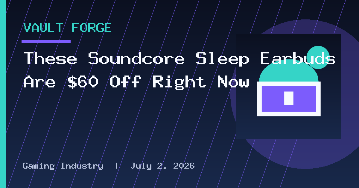These Soundcore Sleep Earbuds Are $60 Off Right Now